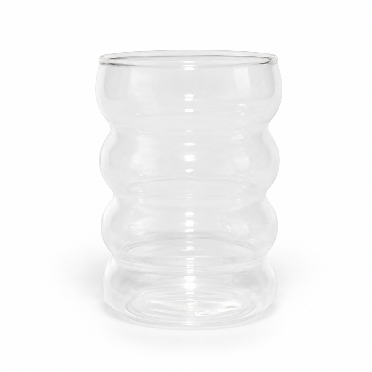Vaso Ondulado Transparente - Image 3